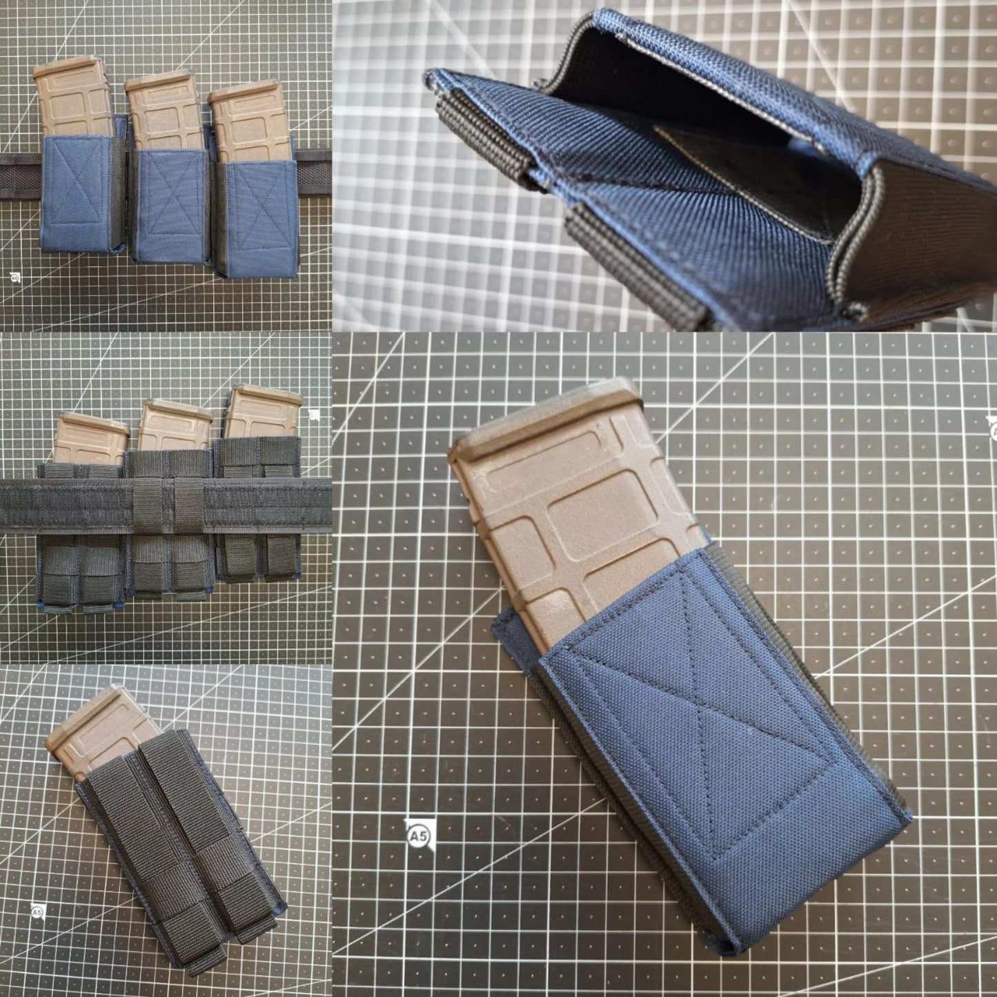 Elastne salvetasku AR-tüüpi (tumesinine)